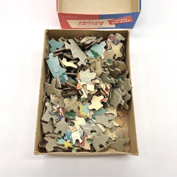 Vintage 40's 50's Perfect Picture Puzzle Orients Magic Spell Made In USA - Picture 7 of 9